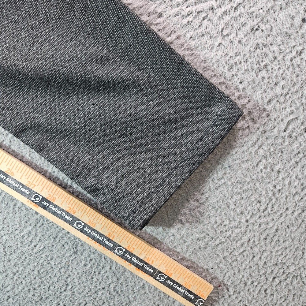 $140 NEW Haight & Ashbury Dress Pants Men 36‎ x 32 Flat Front Gray - Picture 10 of 11